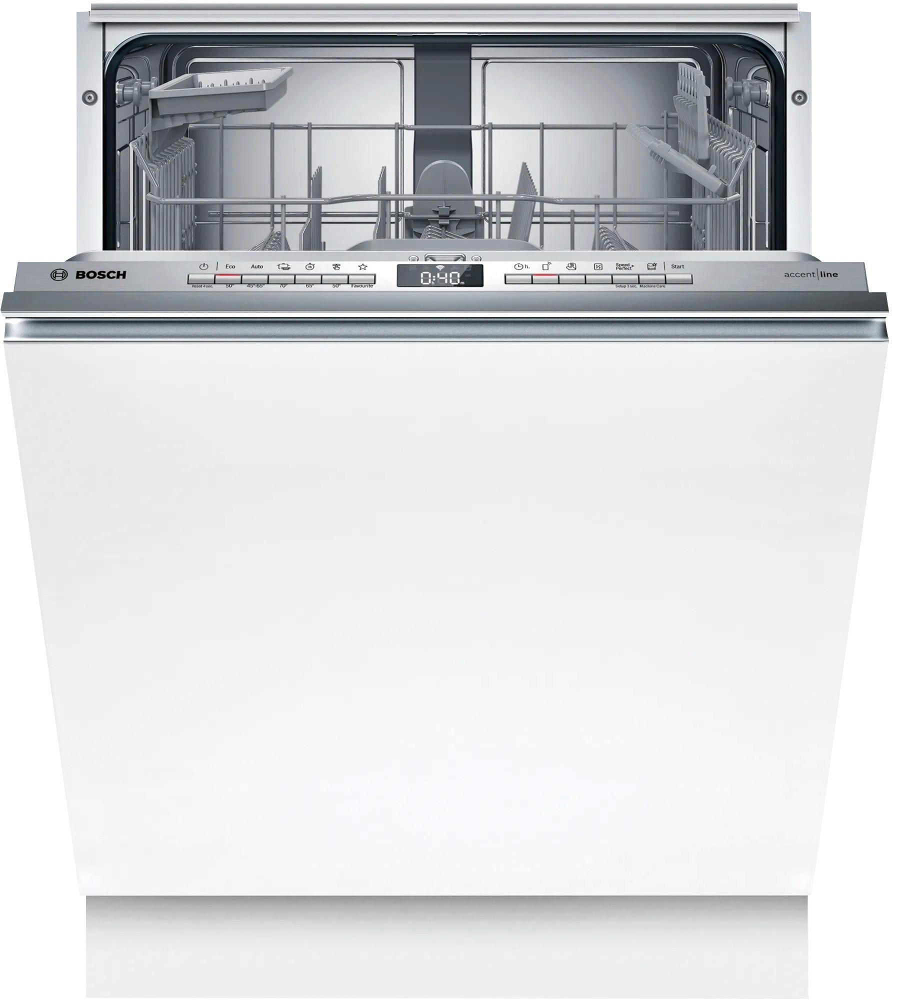 Geschirrspüler SMV4EU800E - Weiß, MODERN, Metall (59,8/81,5/55,0cm) - Bosch