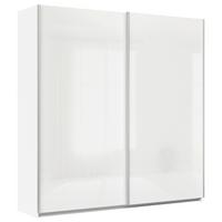 DULAP USI CULISANTE FELDKIRCH - alb/alb lucios intens, Modern, material pe bază de lemn (225/229/62cm)