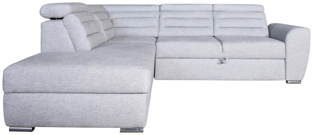 Coltar OMEGA - gri, Modern, plastic/lemn (252/83-99/221cm) - Modern Living