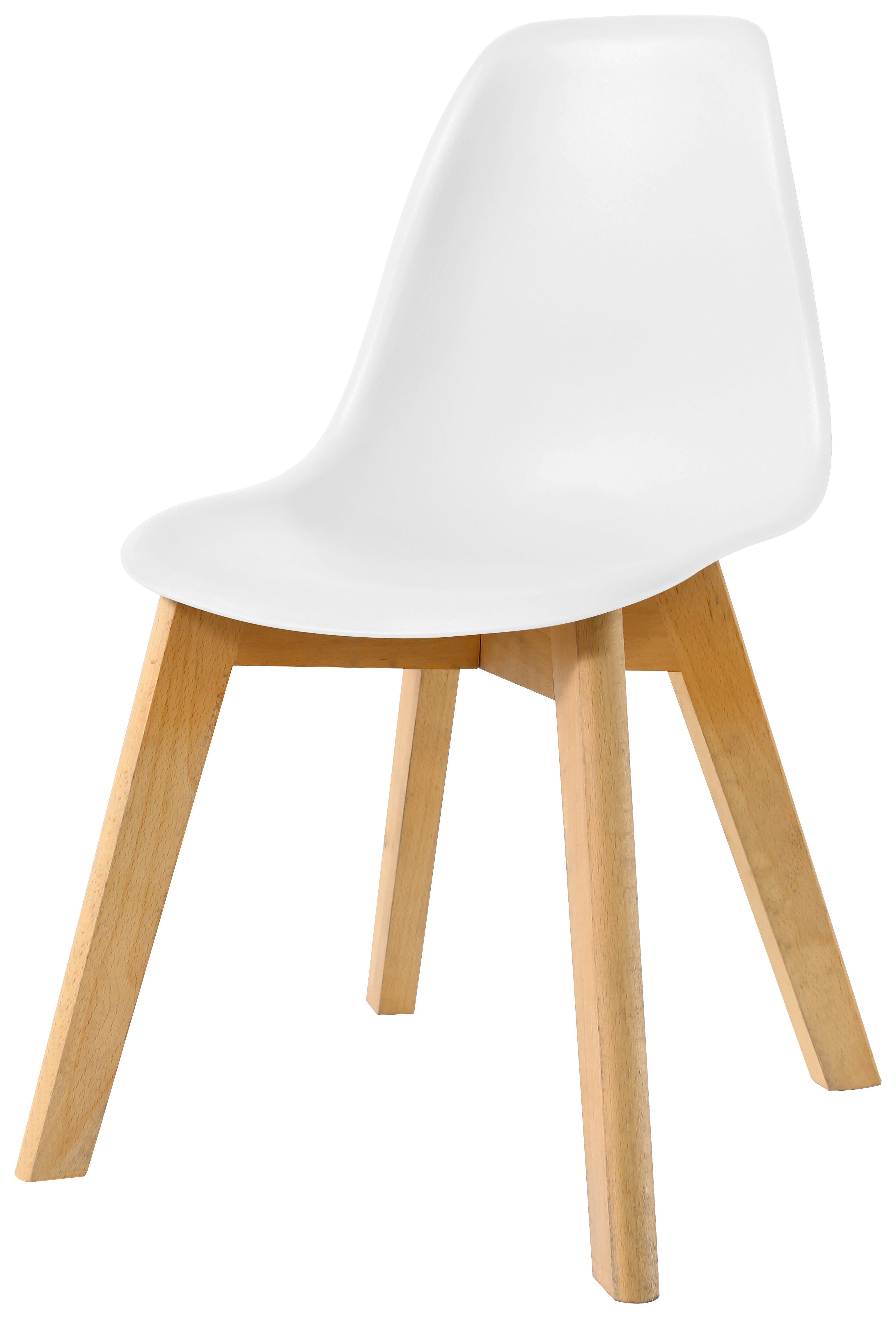 BARNSTOL STEVE -BASED- - vit, Modern, trä/plast (32/57/32cm) - Based