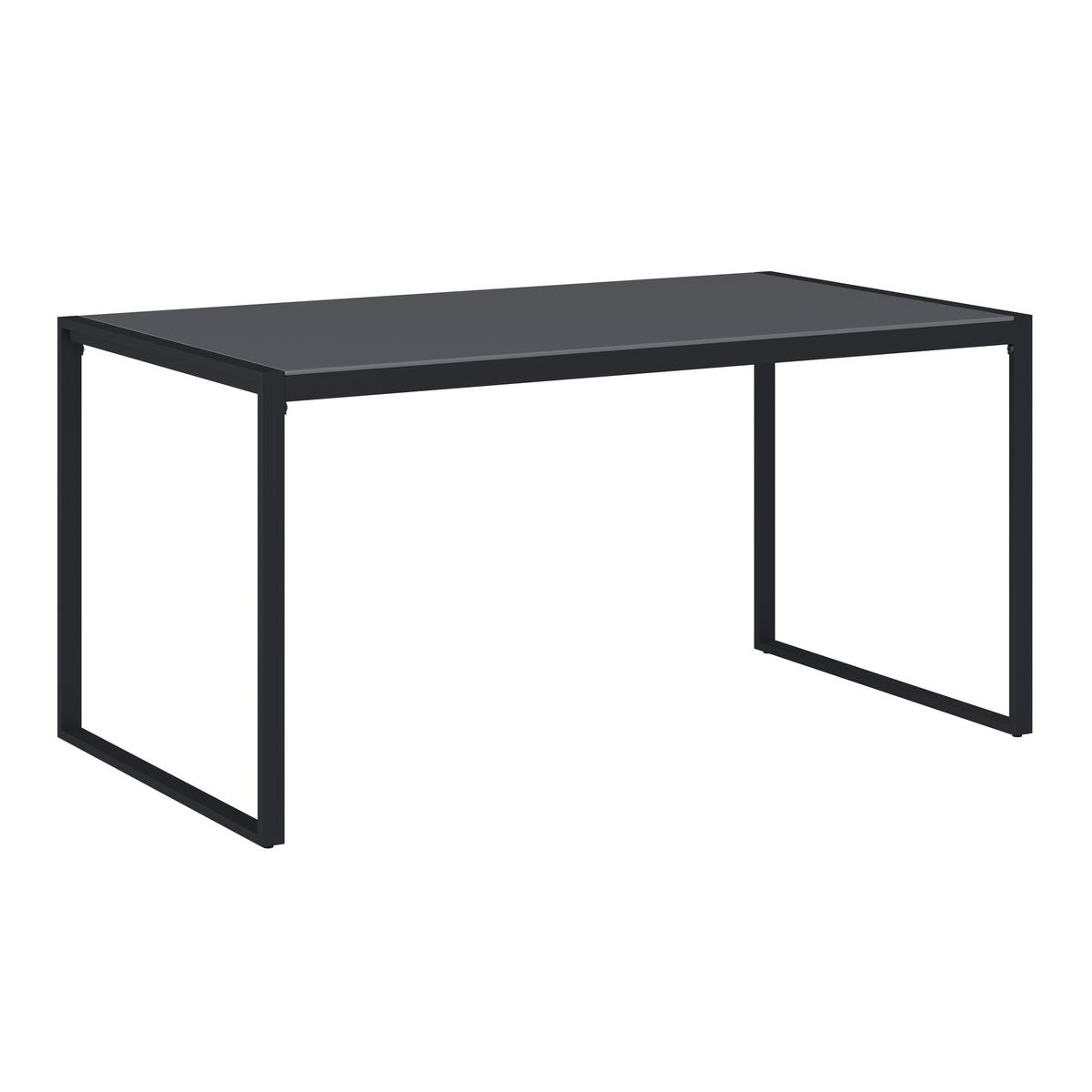 Lounge Garnitura Bologna, Antracit, 5-Delno - siva/antracit, Moderno, kovina/steklo - Beldano