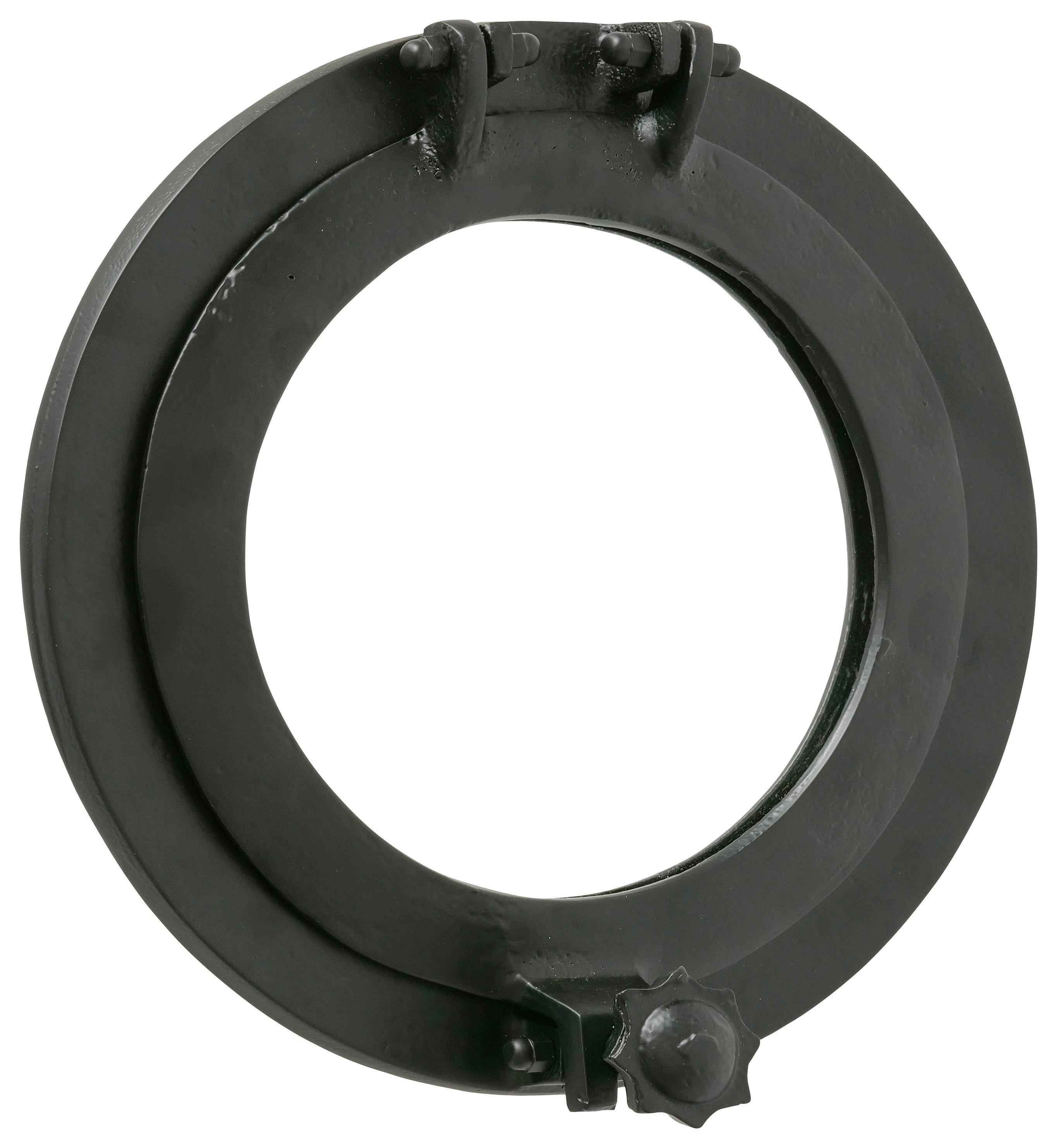 Fali Dekoráció Bully - fekete, Design, Üveg/fém (26cm) - Modern Living