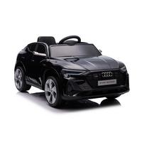 Elektro-Kinderauto Audi E-Tron Sportback Schwarz - Schwarz, KONVENTIONELL, Kunststoff (108/60/47cm)