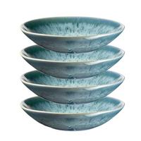 SUPPENTELLERSET 935553 CARELLIA TELLERSET - Blau, Basics, Keramik (22,5/5cm) - Mäser