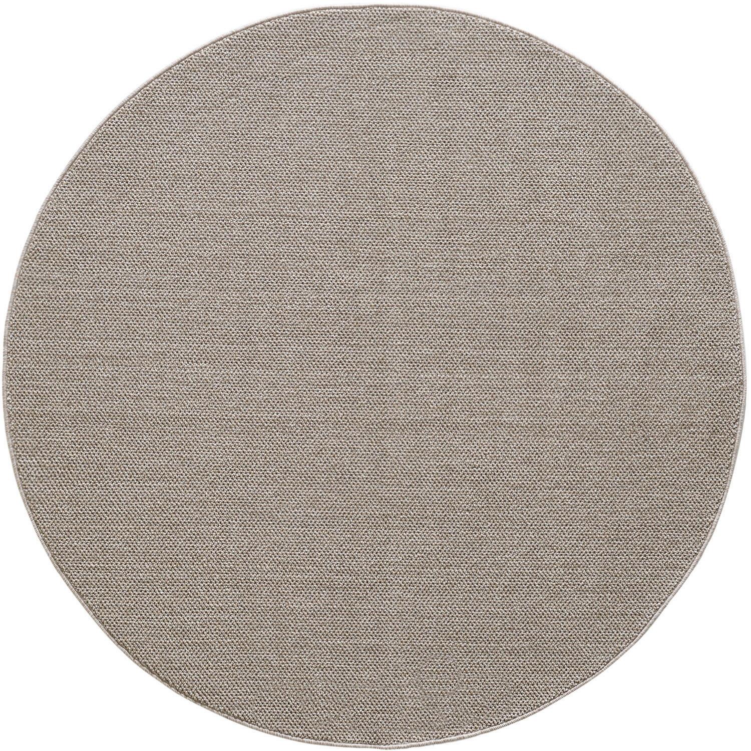 Webteppich Loom Braun Ø ca. 160cm - Braun, Basics, Textil (160cm) - Novel