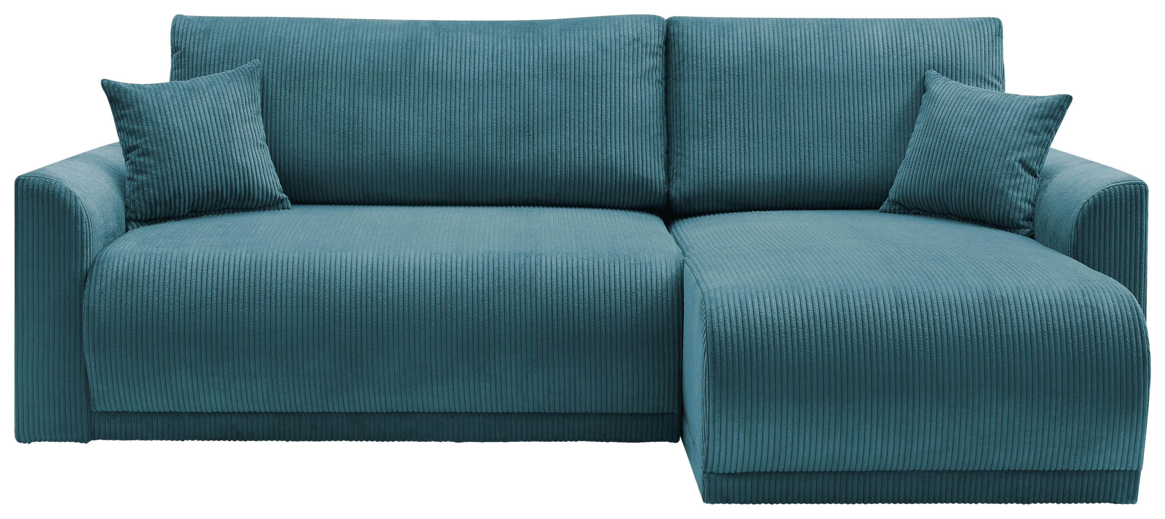Kutna Garnitura Kim - tirkizna, Moderno, drvo (233/146cm) - Modern Living
