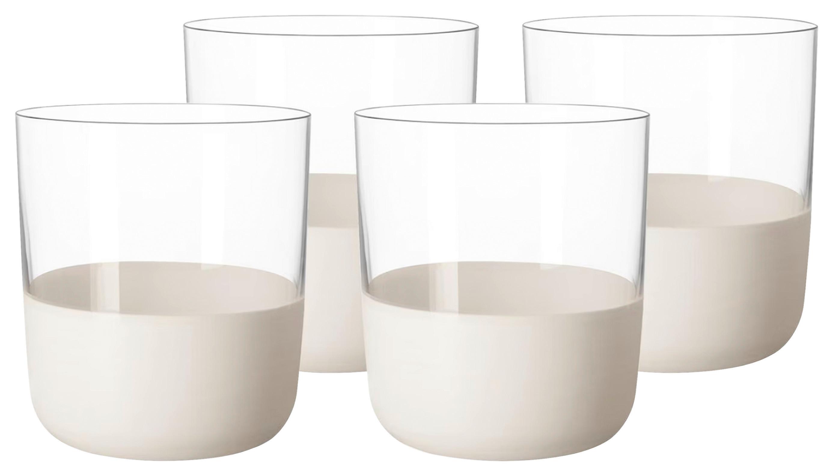 KOMPLET SZKŁA STOŁOWEGO 11-3799-8250 VILLEROY&BOCH - przejrzysty/biały, Konventionell, szkło (250ml) - Villeroy & Boch