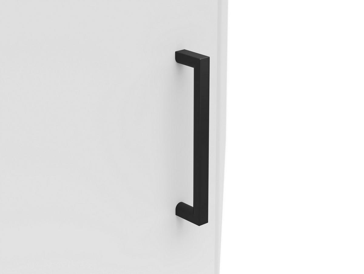 Aufsatzschrank Multistauraum Weiss - Weiss/Schwarz, Modern, Holzwerkstoff/Kunststoff (71,5/35/71,5cm) - Premium Living