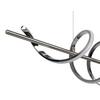 LED-HÄNGLAMPA LINA - kromfärg/nickelfärgad, Modern, metall/plast (80/20/120cm) - Mömax