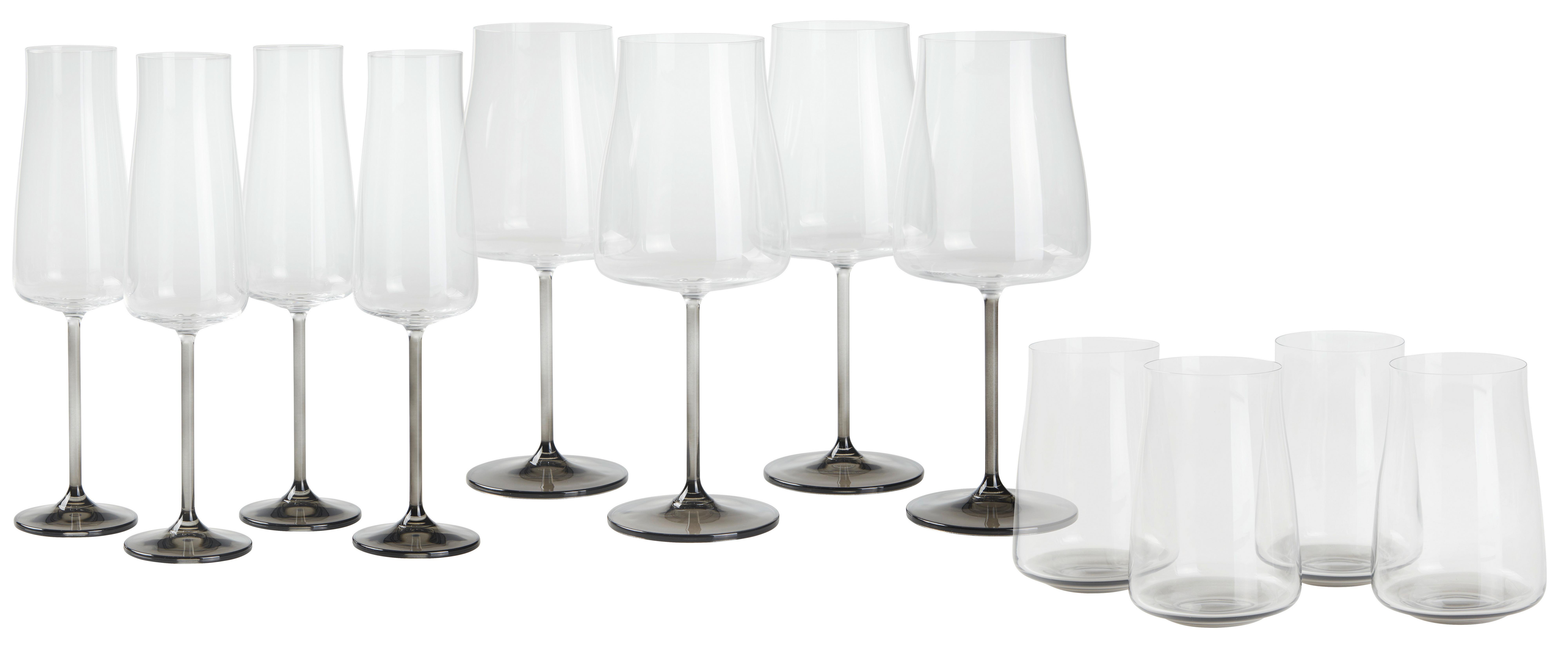 KOMPLET SZKŁA STOŁOWEGO SYDNEY - Lifestyle, szkło - Novel