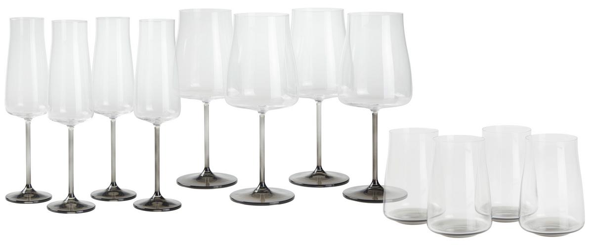 KOMPLET SZKŁA STOŁOWEGO SYDNEY - Lifestyle, szkło - Novel