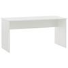 Schreibtisch Serie 500 Weiß ca. 65x150x73,6cm - Weiß, MODERN, Holzwerkstoff (65/150/73,6cm) - MID.YOU