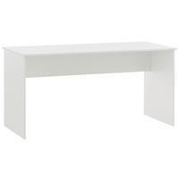 Schreibtisch Serie 500 Weiß ca. 65x150x73,6cm - Weiß, MODERN, Holzwerkstoff (65/150/73,6cm) - MID.YOU