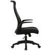 SNURRSTOL MILA - svart, Design, textil/plast (61/110-117,5/66cm) - Mömax