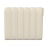 POLSTERBETT TASHA - Hellbraun/Creme, MODERN, Holz/Kunststoff (90/200cm) - Bessagi Home