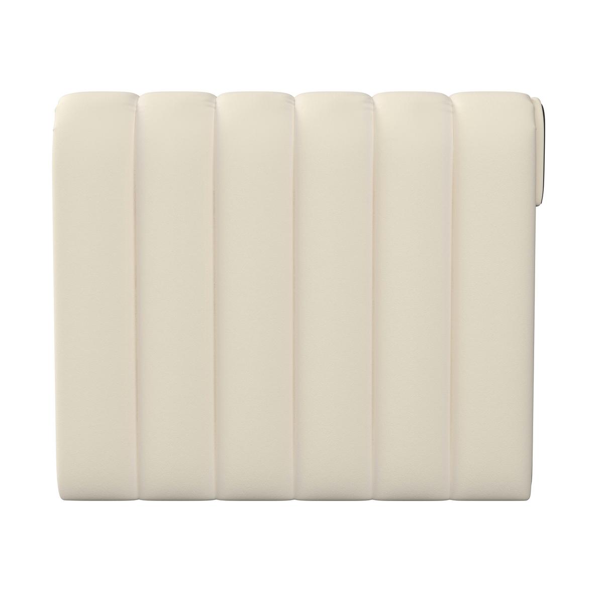 Ausziehbett Tasha ca. 90x200 cm Elfenbein - Hellbraun/Elfenbein, MODERN, Holz/Kunststoff (90/200cm) - Bessagi Home