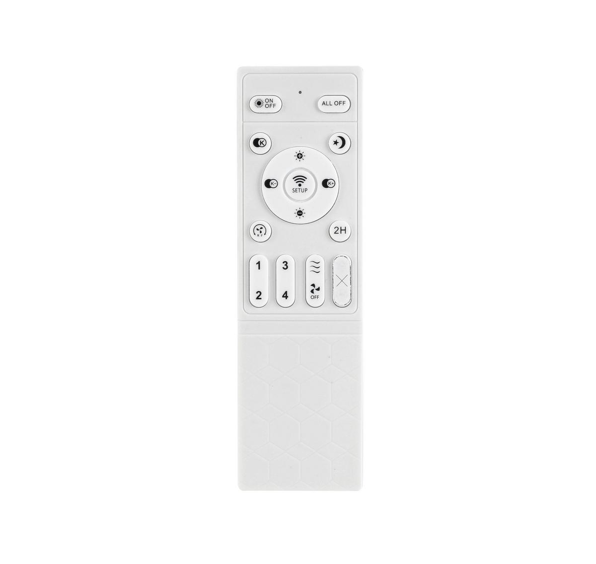 LED Mennyezeti Lámpa Kiz - áttetsző, Modern, műanyag/fém (45/19cm) - Modern Living