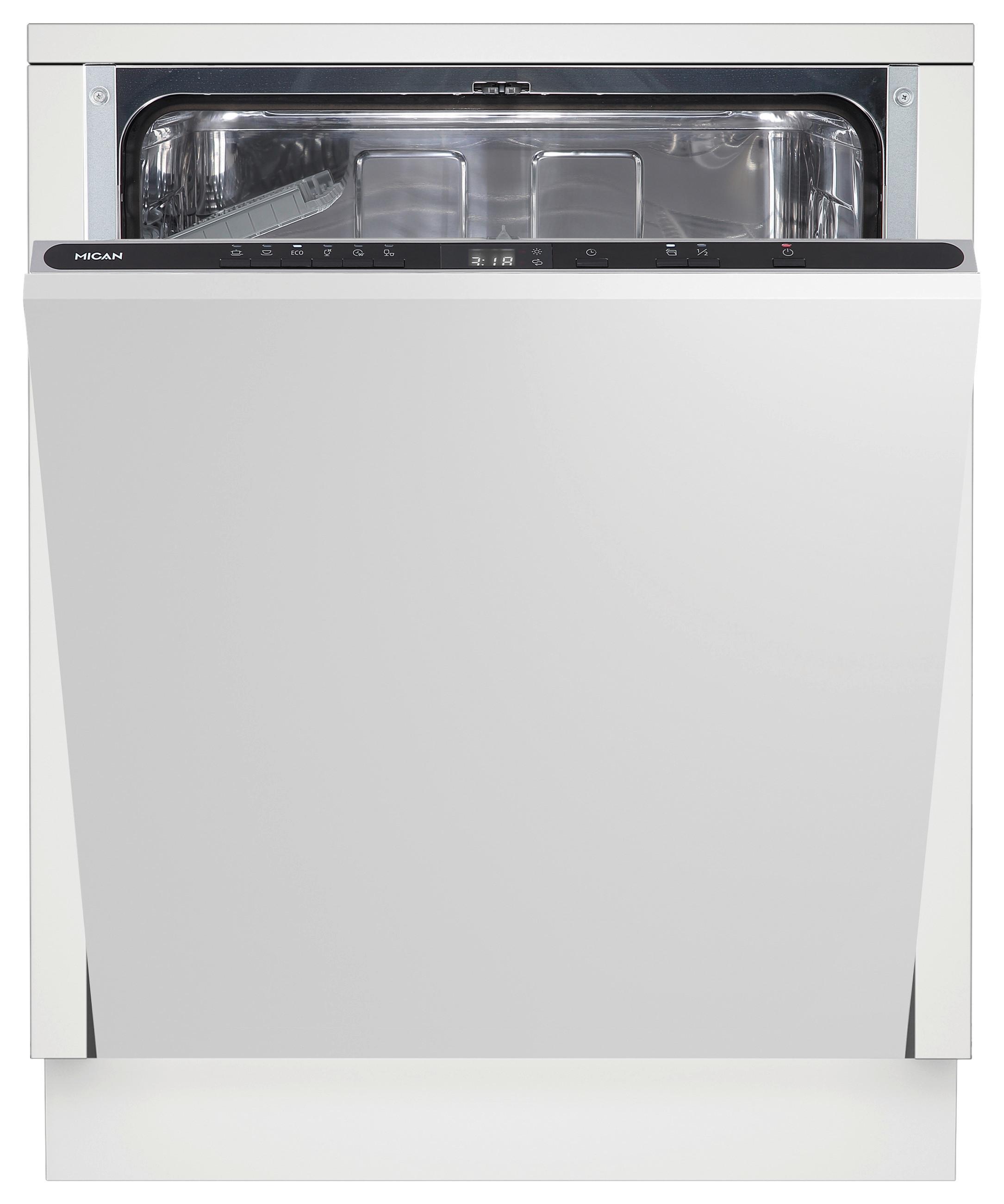 Geschirrspüler GSV60DM Silberfarben - Silberfarben, Basics, Kunststoff/Metall (59,8/82/55cm) - Mican