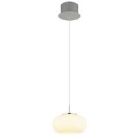 LED-HÄNGELEUCHTE 15744HN - Transparent/Opal, Design, Glas/Metall (20/150cm) - Globo