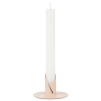 Svečnik Mirja -Paz- - roza, Konvencionalno, kovina (8/6cm) - Modern Living