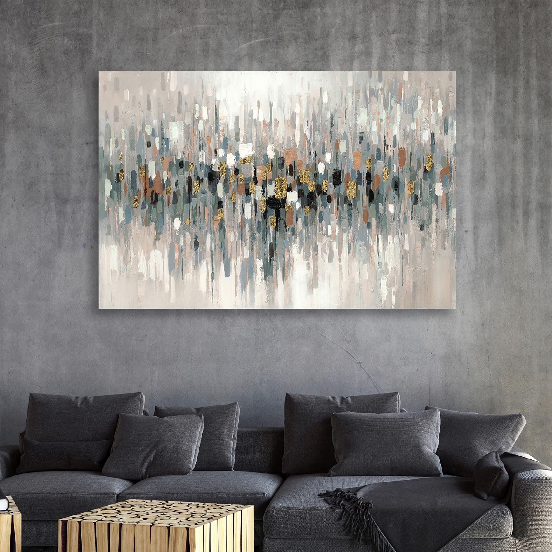 CANVASTAVLA ACRYL - multicolor, trä/textil (120/80/3,5cm) - Premium Living