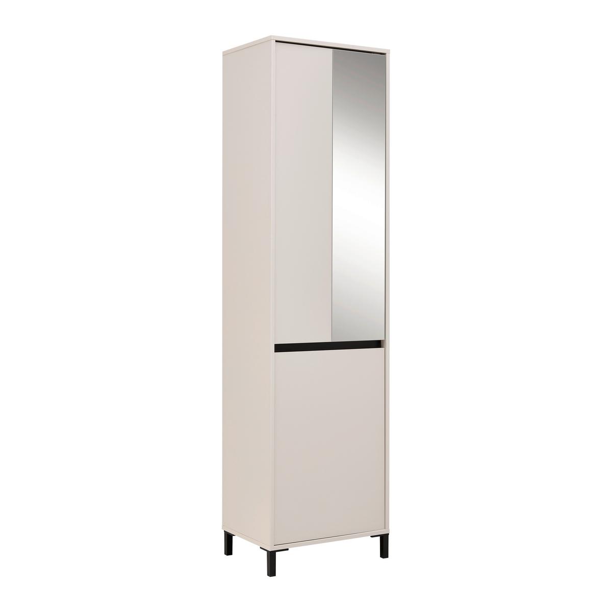 Garderobenschrank Arran Kaschmir - Kaschmir, MODERN, Holzwerkstoff (55/206/40cm) - Mömax