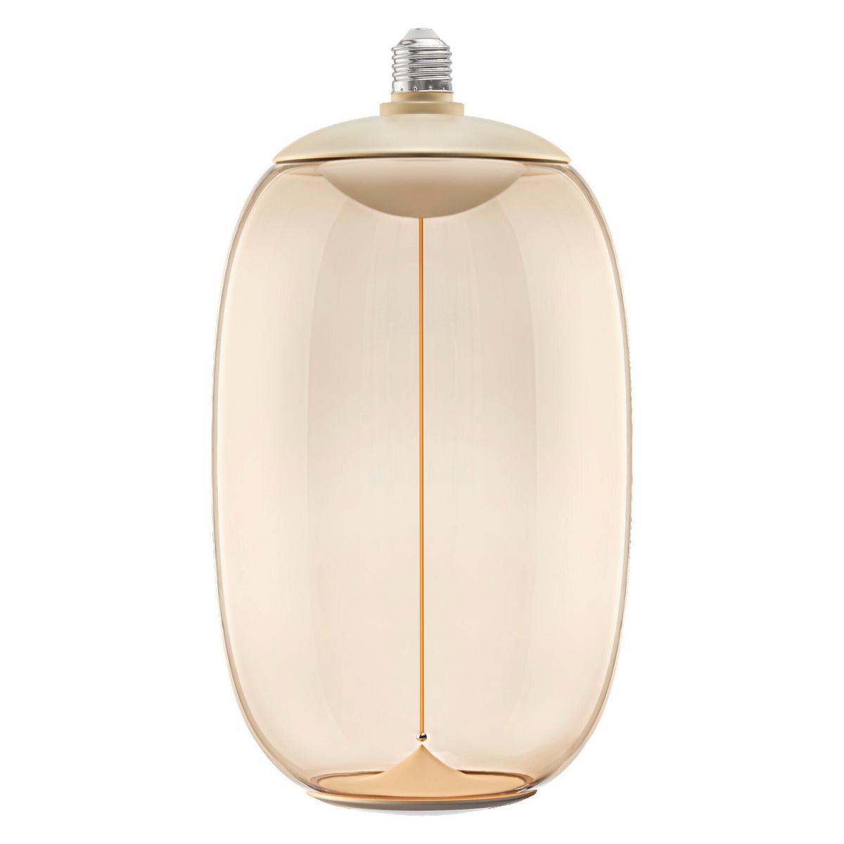 ŻARÓWKA LED VINTAGE 1906 BIG ELIPSE OVAL27 - kolor bursztynowy, Konventionell, tworzywo sztuczne (20/37cm) - Ledvance