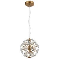 LED-HÄNGELEUCHTE 16047H  VIRINA - Klar/Transparent, Lifestyle, Glas/Kunststoff (28/150cm) - Globo