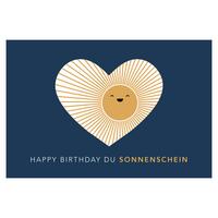 Postkarte Kupfergold Multicolor - Basics, Papier (17.5/12cm)