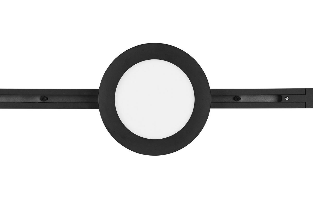 Deckenleuchte Douline DL Camillus max. 9 Watt - Schwarz, Basics, Kunststoff (17,0/2,9cm) - Trio Leuchten