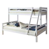 Pograd Maxim, Bela, Masivno - bela, Moderno, les (140/200cm) - MID.YOU