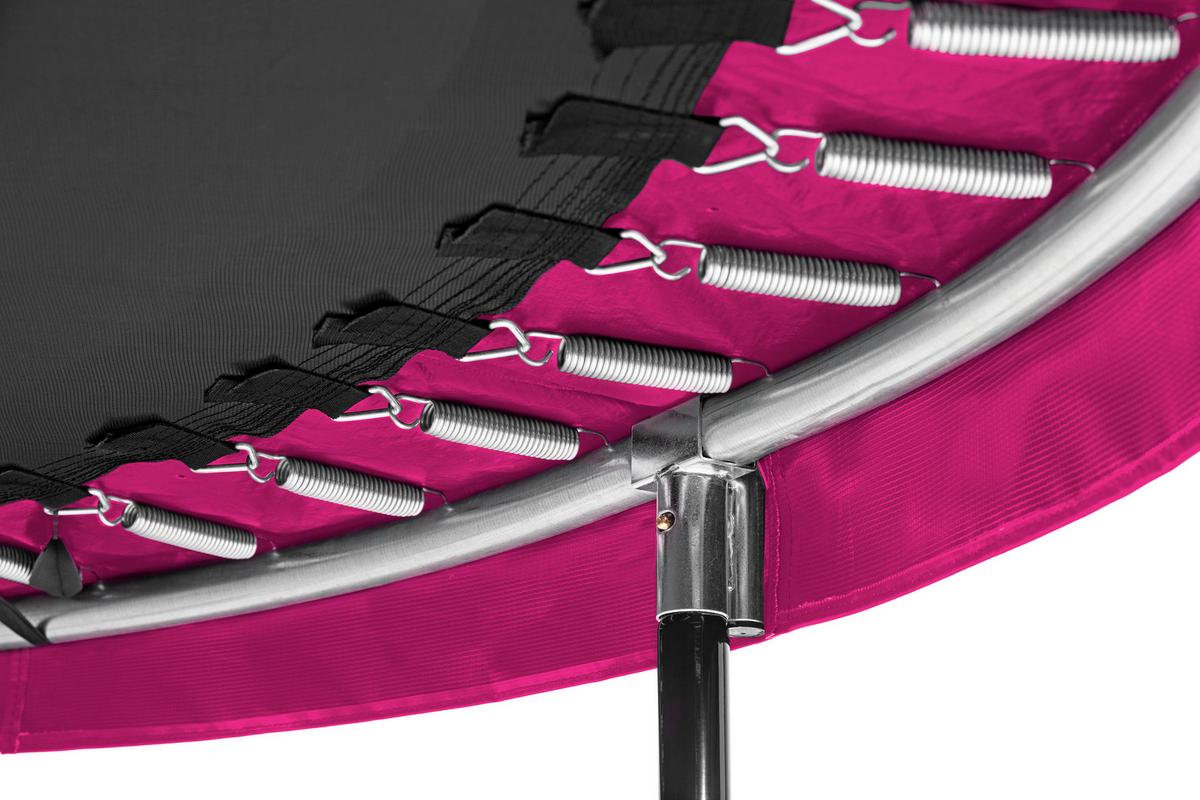 TRAMPOLIN SALTA COMFORT EDITION PINK - Pink, KONVENTIONELL, Kunststoff/Metall (305/255cm) - Salta