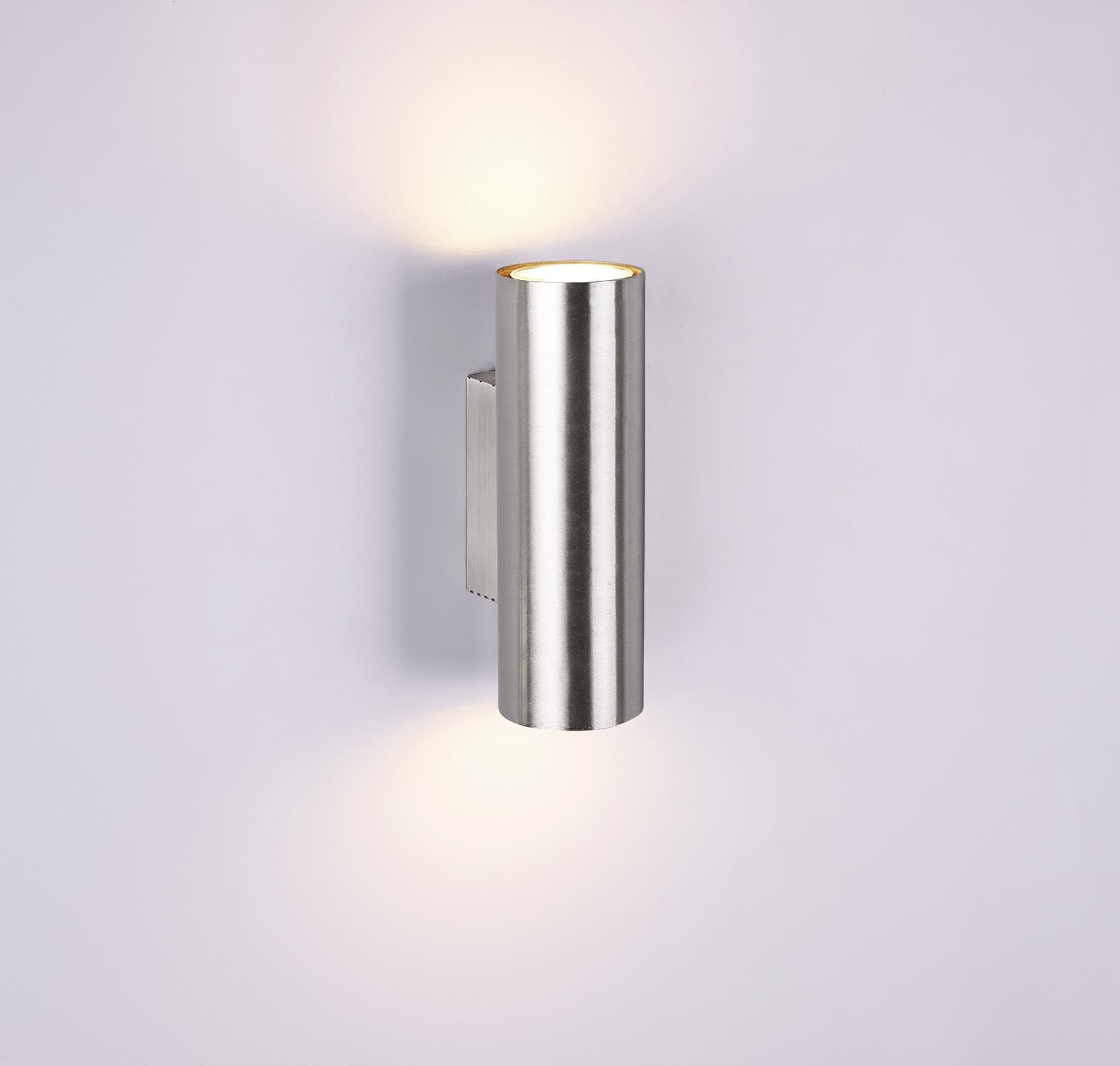 Wandleuchte Marley Nickelfarben max. 35 Watt - Nickelfarben, Design, Metall (6/8/18cm) - Trio Leuchten