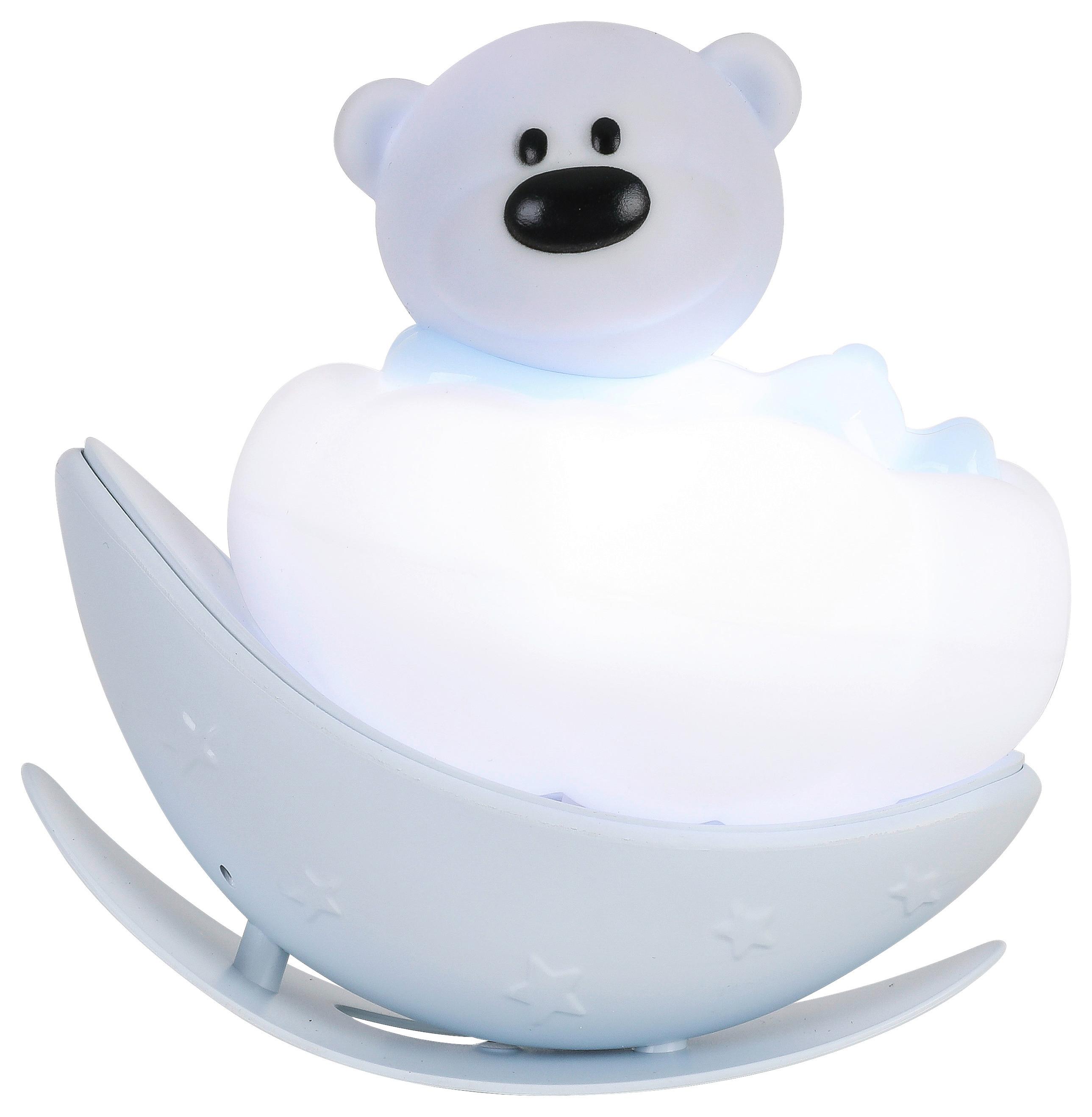 LED-Dekoleuchte Oli max. 2,5 Watt - Hellblau, Modern, Kunststoff (6,7/11/11,5cm) - Modern Living