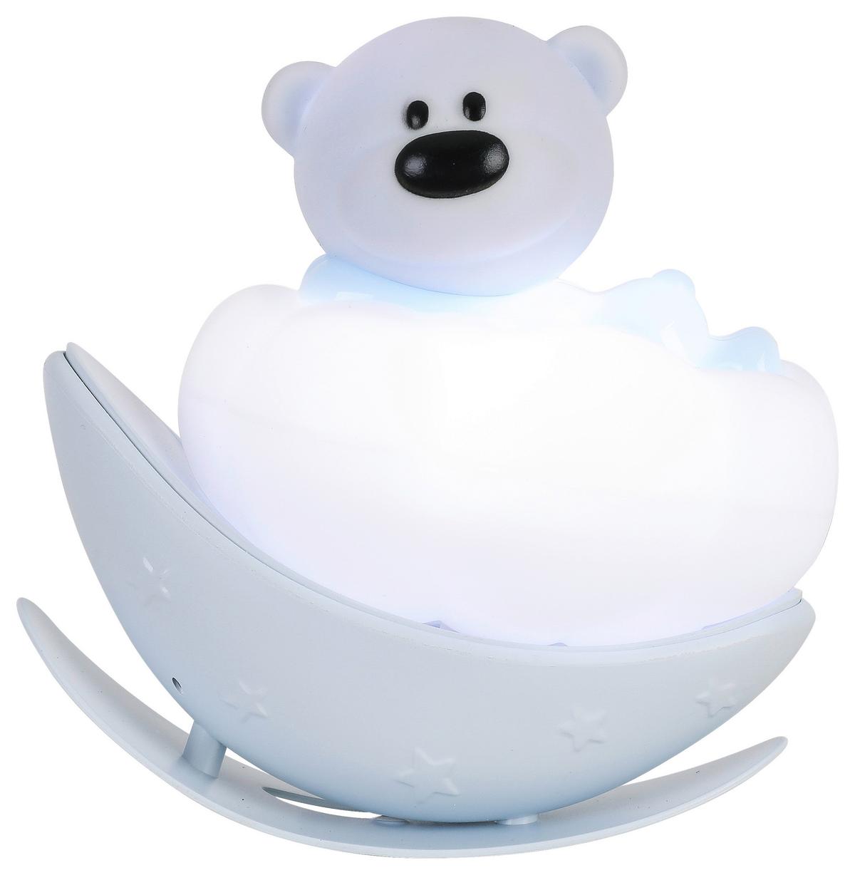 LED-Dekoleuchte Oli max. 2,5 Watt - Hellblau, Modern, Kunststoff (6,7/11/11,5cm) - Modern Living