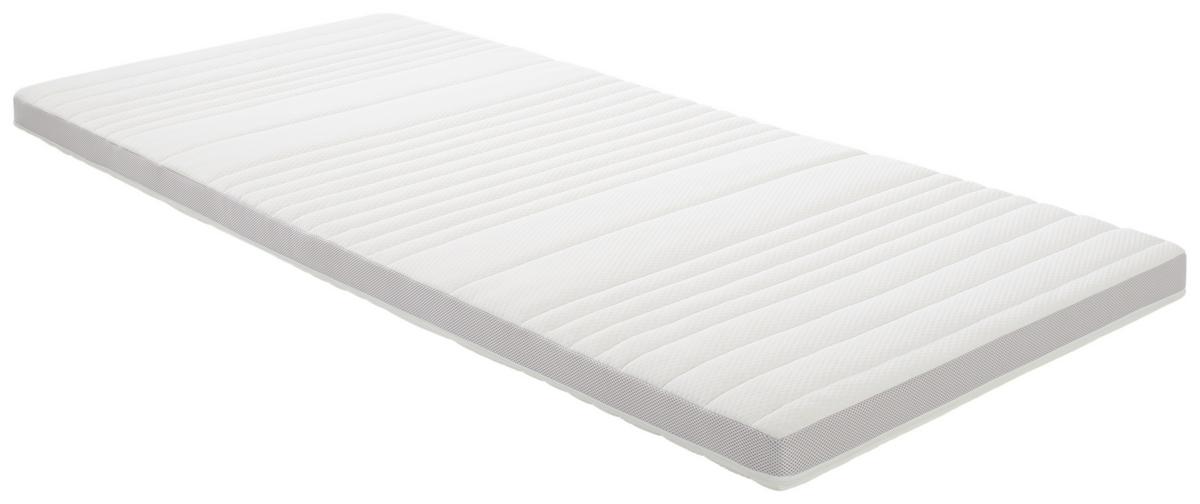 Topper Visco-Fit ca. 200x200cm - Weiß, Textil (200/200cm) - Nadana