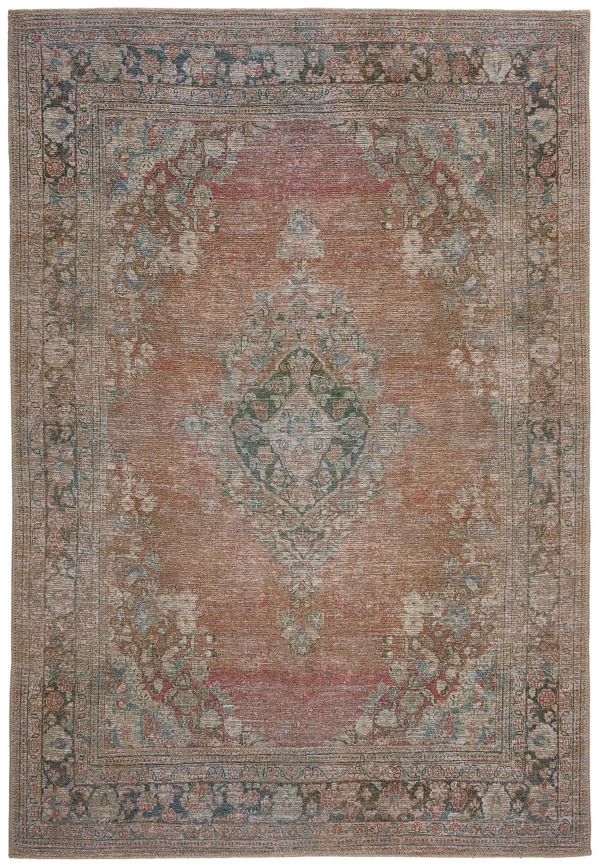 DYWAN VINTAGE MATERA CLASSIC - czerwony, Trend, tkanina (150/230cm) - Novel