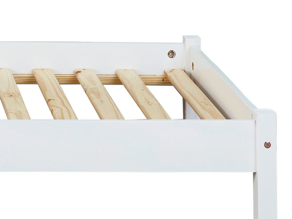 Bett Vilmar 90x200 Cm Weiss - Weiss, Basics, Holz (90/200cm) - MID.YOU