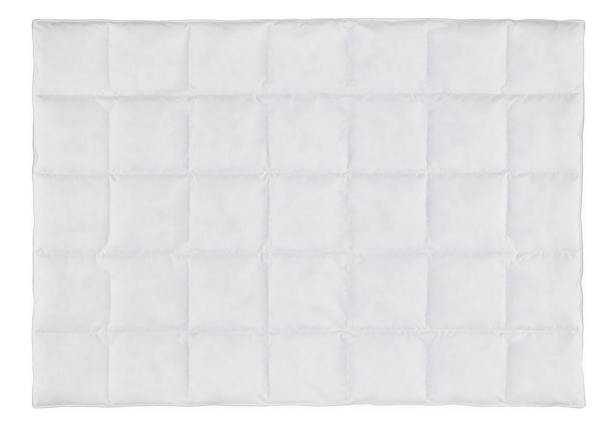 Bettdecke Donna Weiß ca. 135/140x200cm - Weiß, Textil (135/140/200cm) - Modern Living