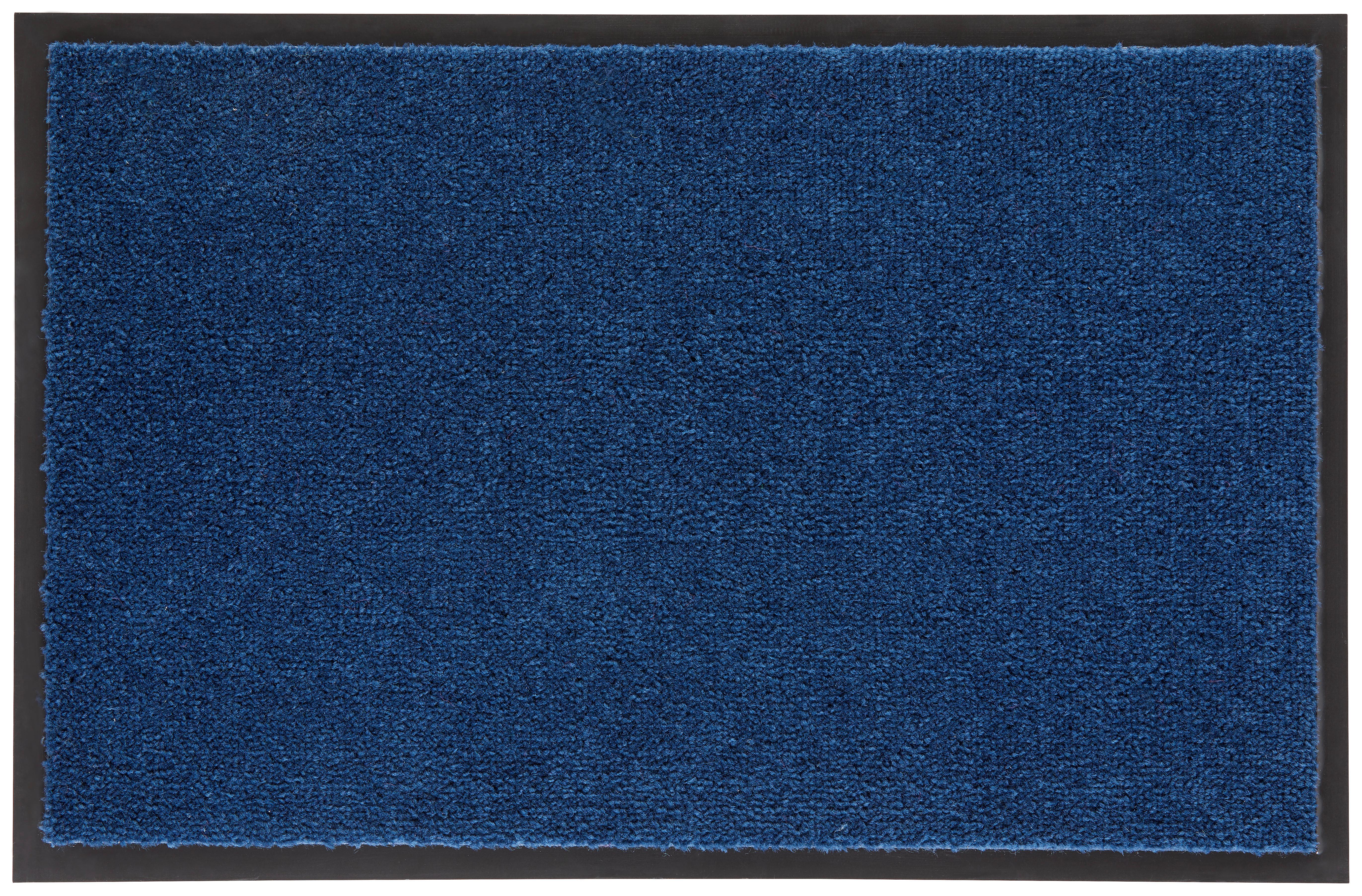 Fußmatte Eton in Blau ca. 40x60cm - Blau, KONVENTIONELL, Textil (40/60cm) - Modern Living