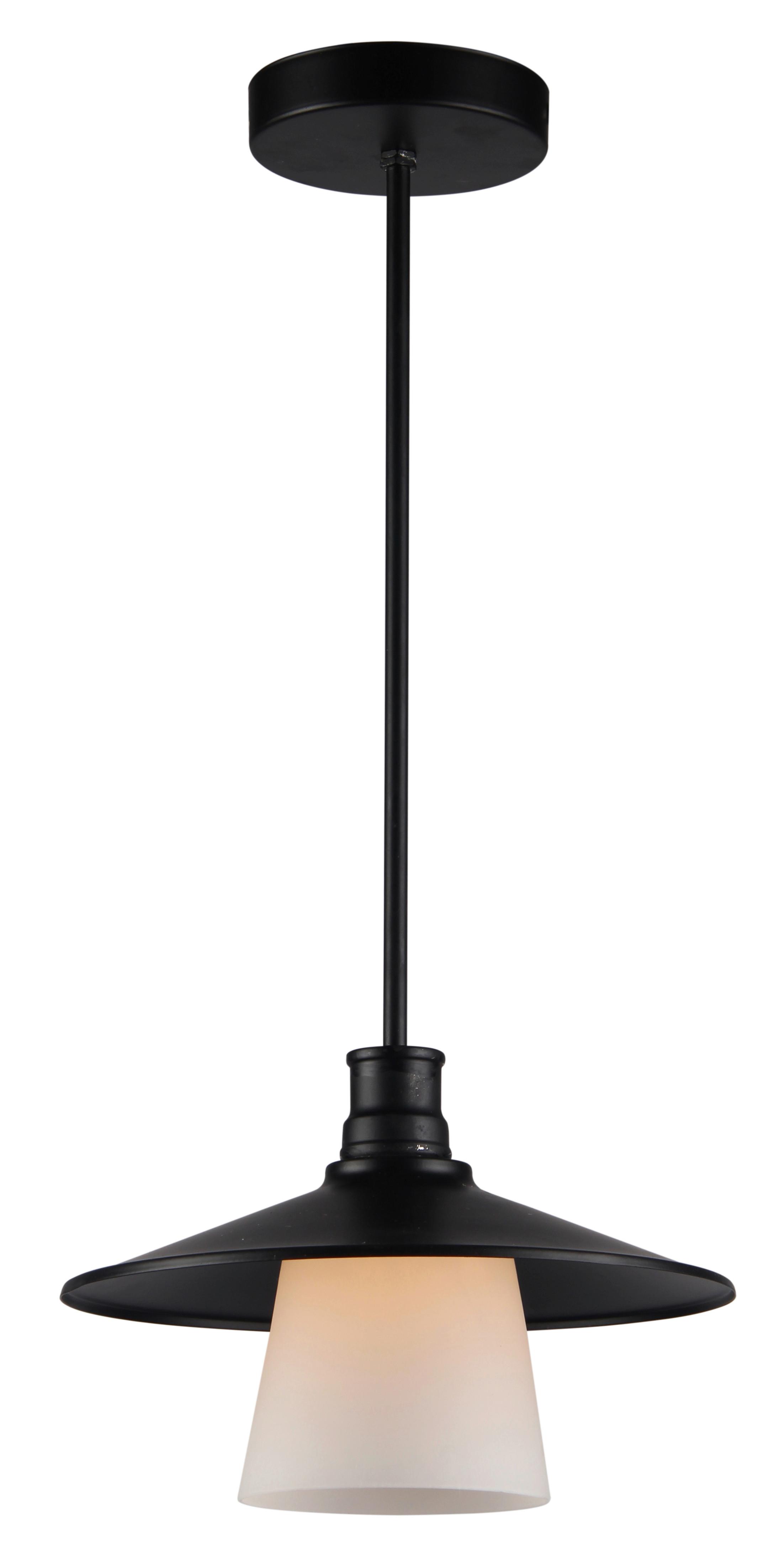 Viseća Svjetiljka Loft - crna, Design, metal (26/26/57cm)