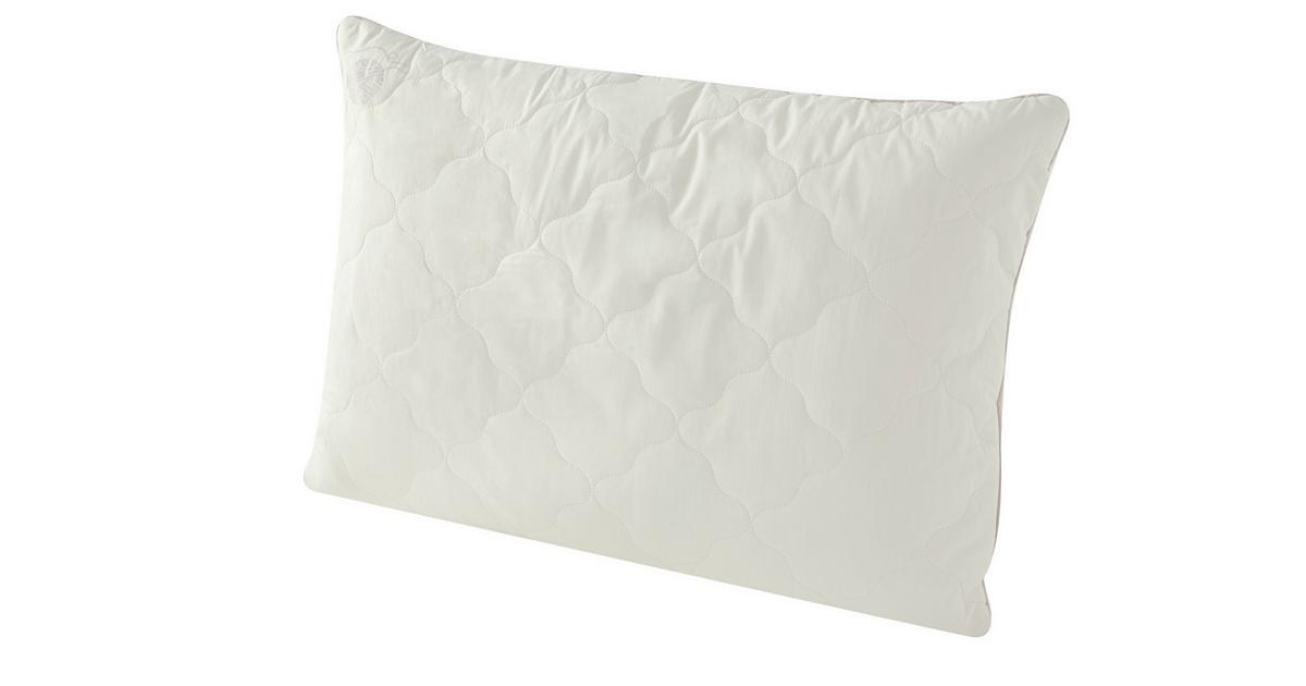 Yatas Bedding Superwashed Wool 20 x 36 King Pillow in White, Twin XL