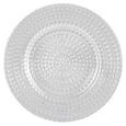 Dessertteller Carolin aus Glas - Klar, ROMANTIK / LANDHAUS, Glas (21,5/2cm) - Zandiara
