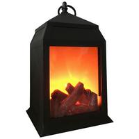 Solarleuchte Lete in Schwarz - Schwarz, KONVENTIONELL, Kunststoff (14/16/30cm) - Modern Living