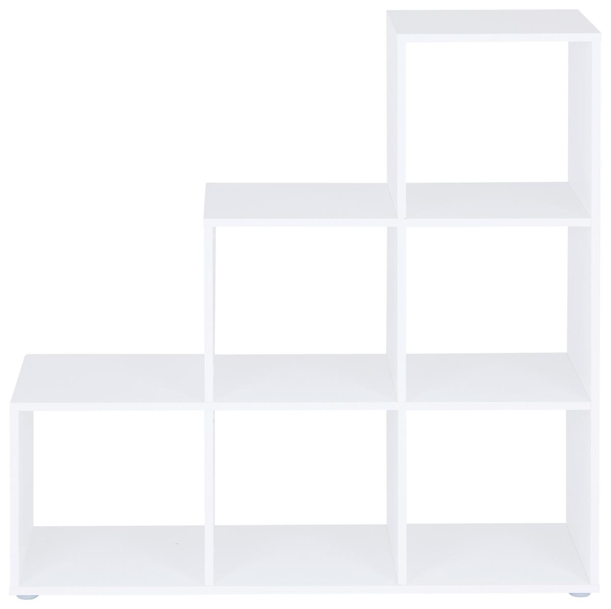 Etajeră PISA 3 - alb, Modern, material pe bază de lemn (112/113/35cm) - Modern Living