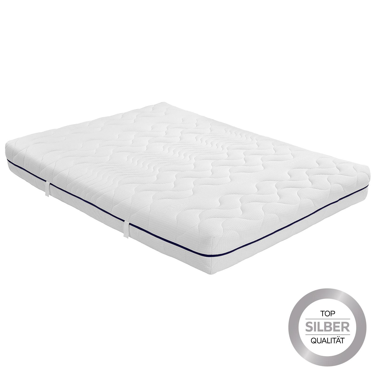 Saltea din spumă poliuretanică 140/200 Ergo-Duo - alb, textil (140/200cm) - Mömax