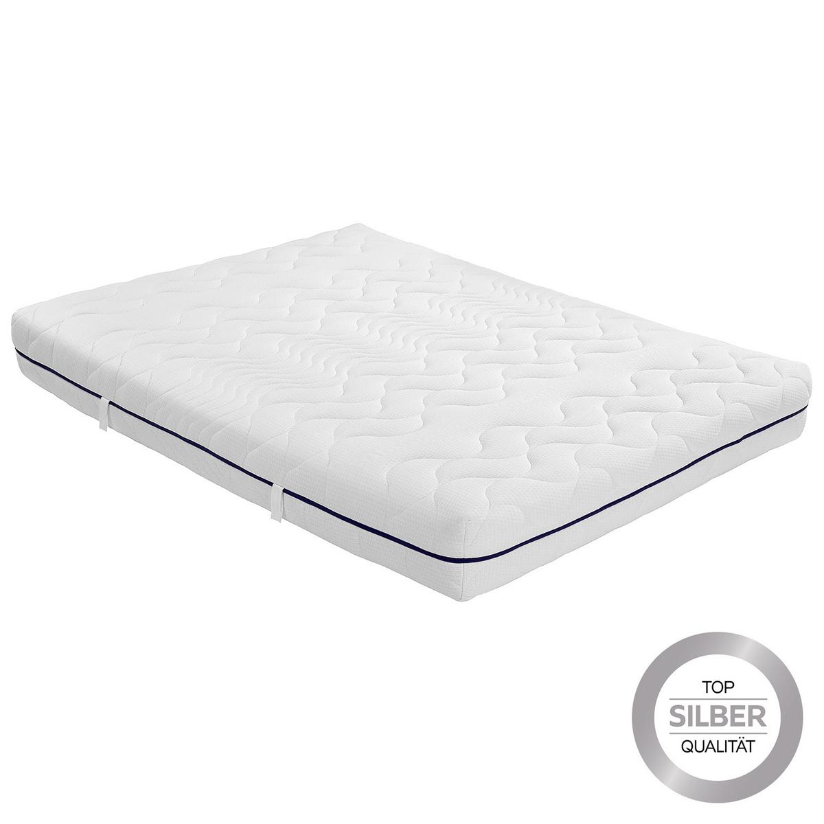 Saltea din spumă poliuretanică 140/200 Ergo-Duo - alb, textil (140/200cm) - Mömax