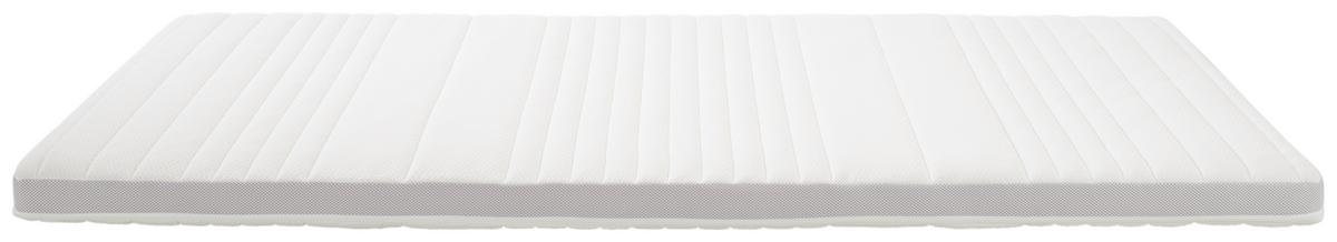 Topper Visco-Fit ca. 200x200cm - Weiß, Textil (200/200cm) - Nadana
