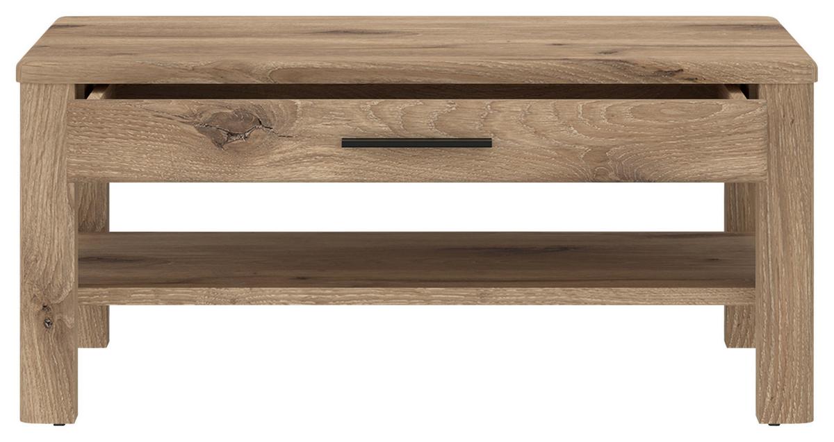 Stolić Grano - boje hrasta, Trend, drvni materijal/plastika (100/45,6/75cm) - Modern Living