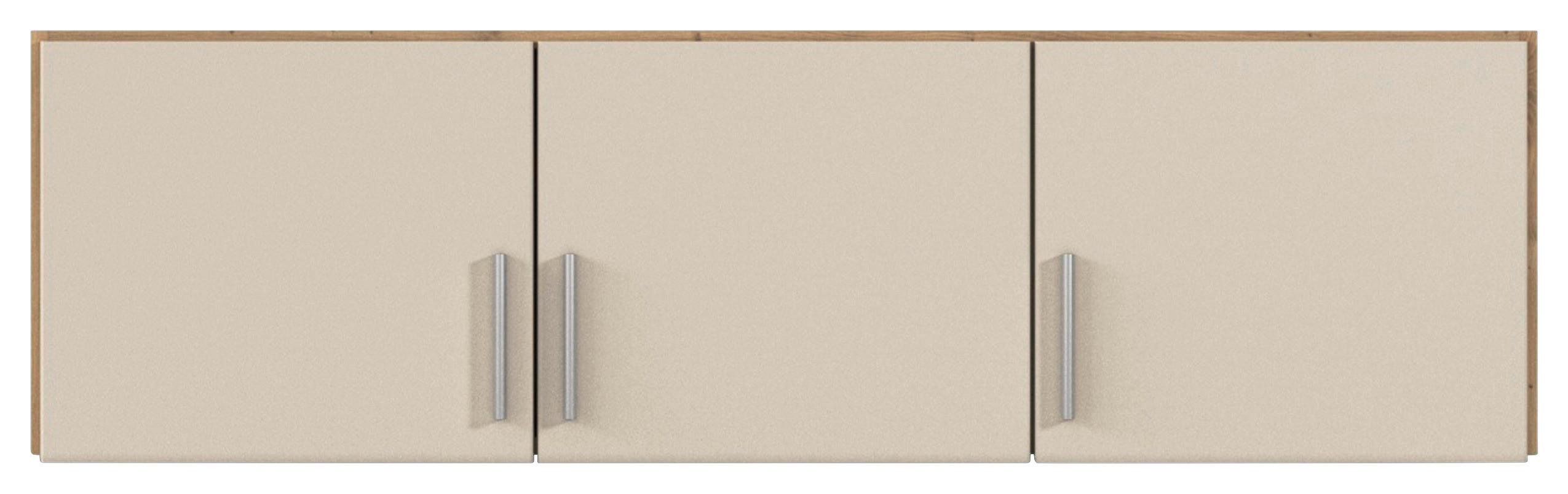 Nastavek Za Omaro Celle Matt, Barva Šampanjca, Ca. 136 Cm - barve šampanjca/barve aluminija, Trend, umetna masa/leseni material (136/39/54cm)